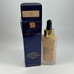 Estee Lauder Futurist SkinTint Serum Foundation 1N2 Ecru‎ SPF 20 1 fl. oz. NIB